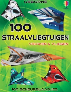 Vouwen & vliegen 100 straalvliegtuigen Creatief|Hobbyboeken