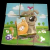 Discount Blokkenpuzzel Boerderijdieren Hout Houten Puzzels