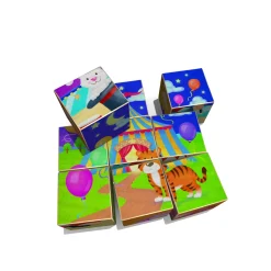 Outlet Blokkenpuzzel Circus Hout Houten Puzzels