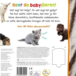 Sale Welk dier hoor ik hier? Babydieren Geluidenboeken
