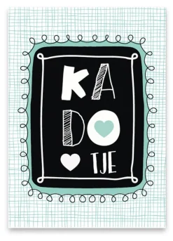 Wenskaart Kadootje Wenskaarten