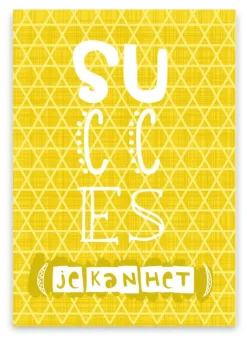 Wenskaart Succes Wenskaarten