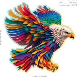 Best Puzzel Hout Bright Eagle 250pcs Houten Puzzels