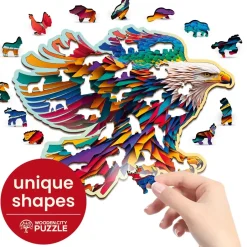 Best Puzzel Hout Bright Eagle 250pcs Houten Puzzels