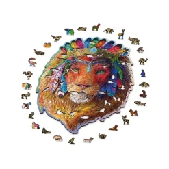 Best Puzzel Hout Mystic Lion 505pcs Houten Puzzels