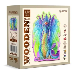 Puzzel Hout Magnificent Dragon 150pcs Houten Puzzels