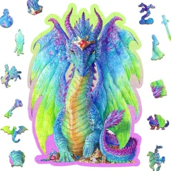 Puzzel Hout Magnificent Dragon 150pcs Houten Puzzels