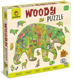 Discount Houten Puzzel Speelset Bos Houten Puzzels