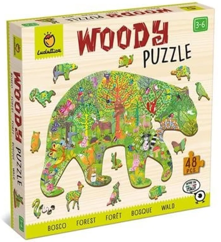Discount Houten Puzzel Speelset Bos Houten Puzzels