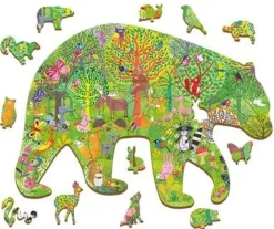 Discount Houten Puzzel Speelset Bos Houten Puzzels