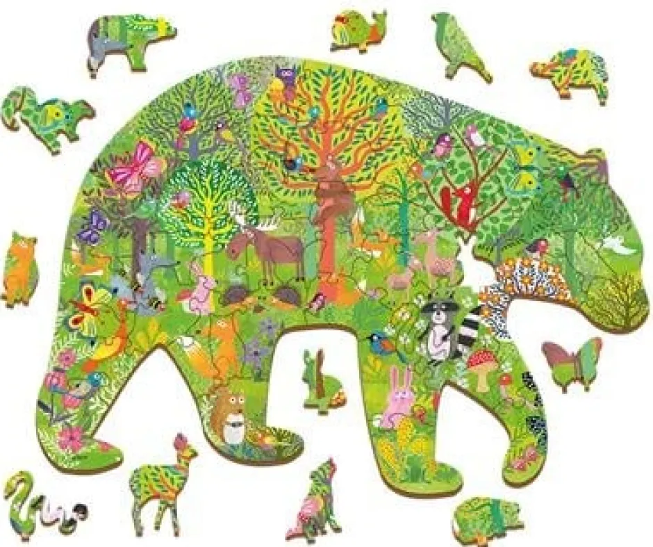 Discount Houten Puzzel Speelset Bos Houten Puzzels