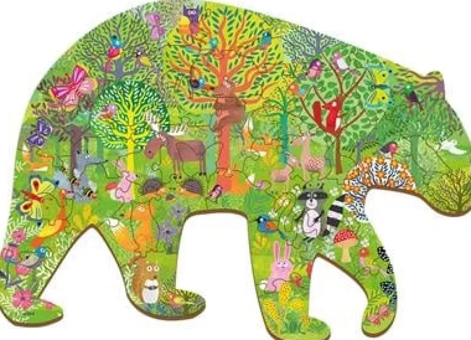 Discount Houten Puzzel Speelset Bos Houten Puzzels