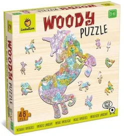 Discount Houten Puzzel Speelset Unicorn Houten Puzzels