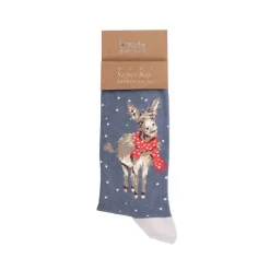 Clearance Kerstsokken - Donkey Men's Christmas Sock Kleine Cadeaus|Kerstcadeautjes