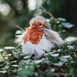 Online Knuffel Vogel Roodborstje Medium 16cm Wrendale Designs