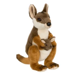 Outlet Knuffel Wallaby met Jong 19cm WWF Knuffels|Bekijk Alles