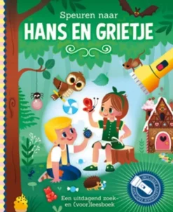 Zaklampboek Speuren naar Hans & Grietje Bekijk Alles