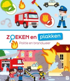 Online Zoeken en plakken Politie en Brandweer Educatieve Boeken